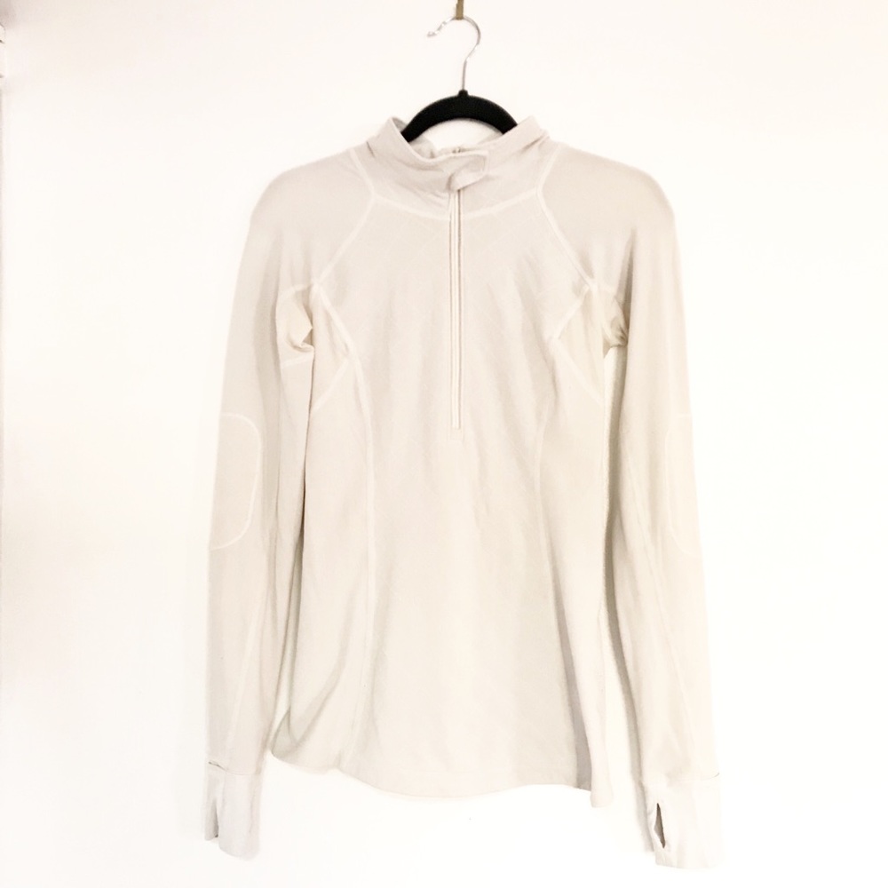 Lululemon Half zip Pullover Diamond Stitch sz 4
